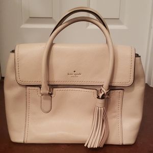 Light pink Kate Spade pebbled leather purse
